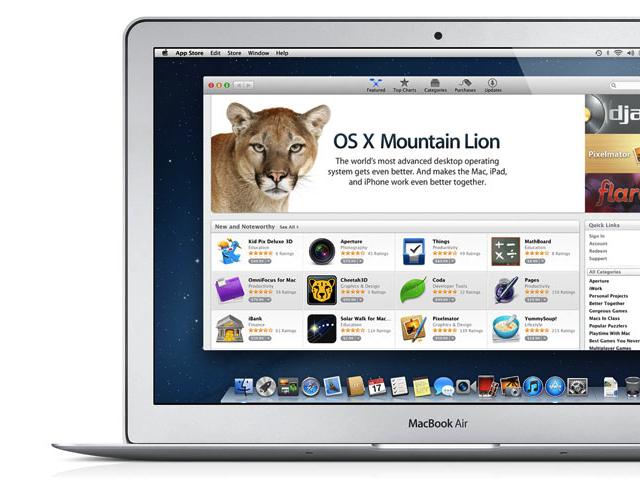 mountain lion app store download
