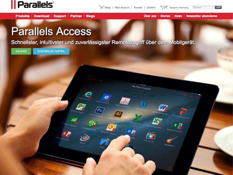 parallels access for apple tv