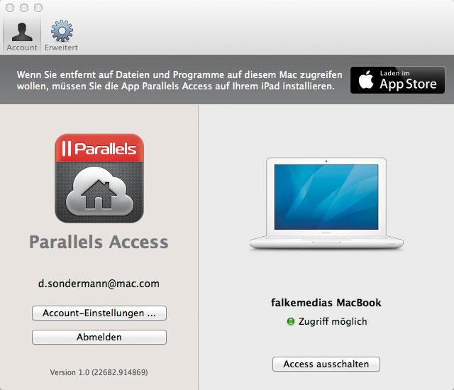 parallels access playstore