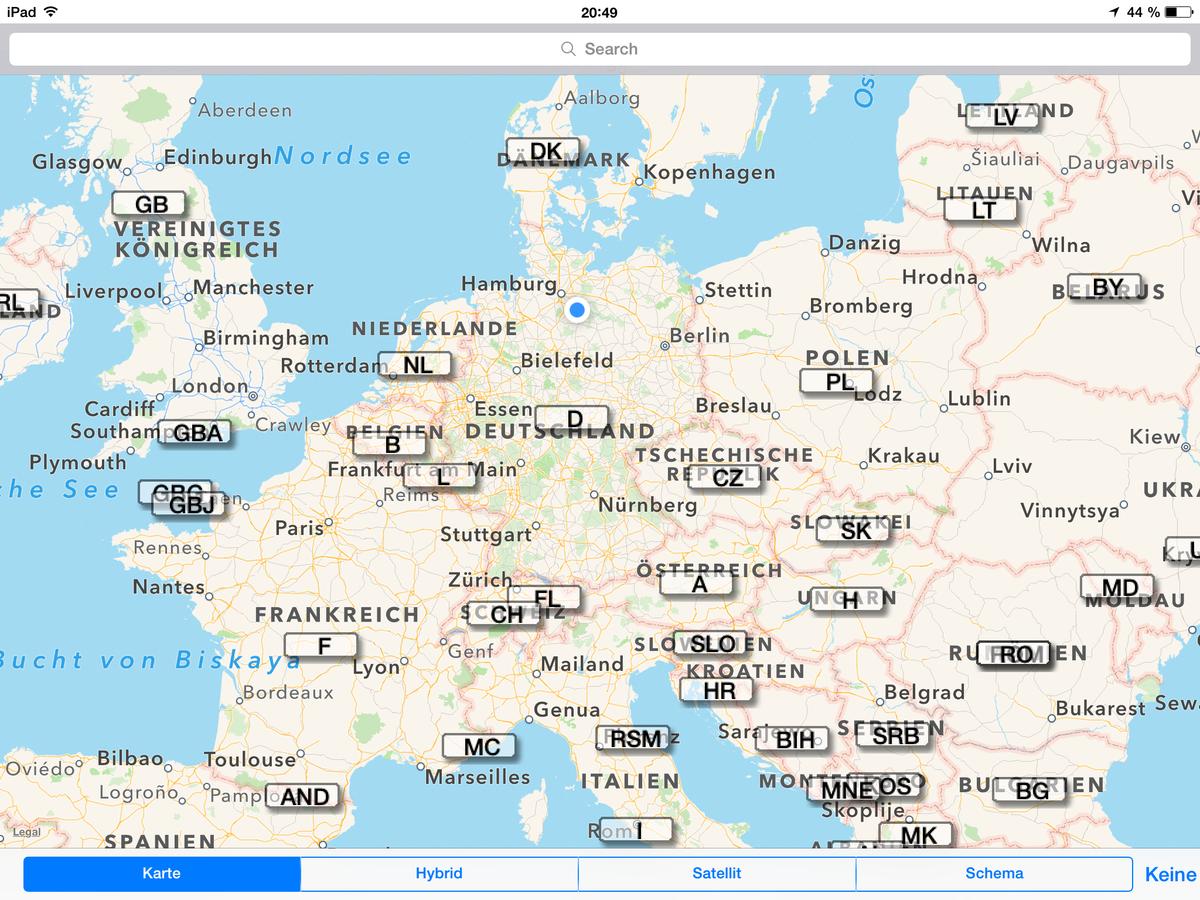 Woher Kfz Kennzeichen Suche App Test Mac Life