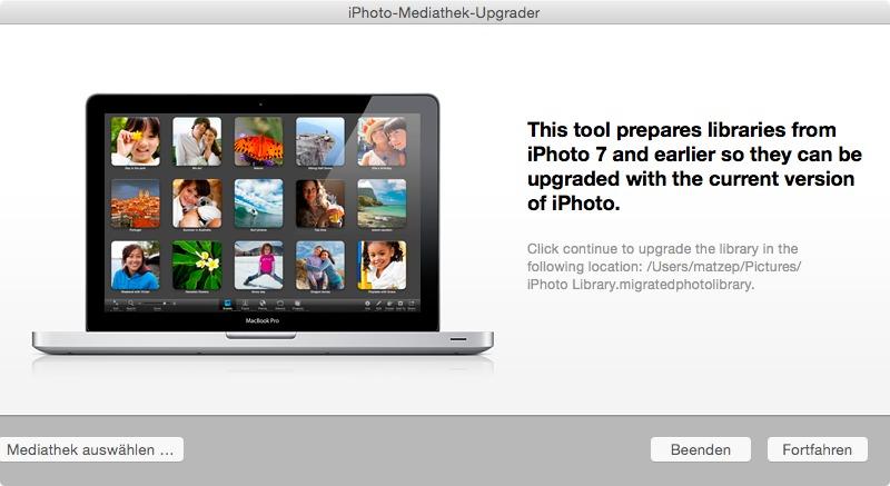 iphoto library upgrader