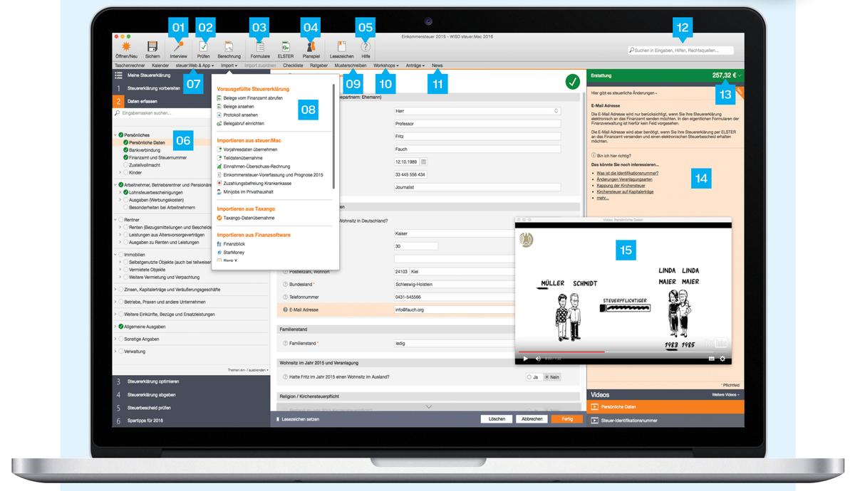 WISO Steuer Mac 2016 Im Test: Steuererklärung Unter OS X | Mac Life