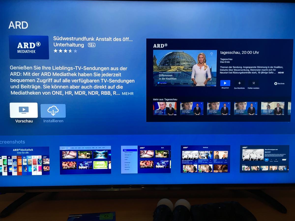 ARD-Mediathek für Apple TV verfügbar | Mac