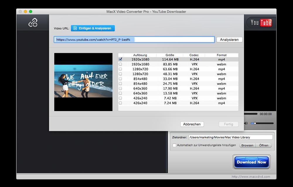 macx video converter pro cracteristicas