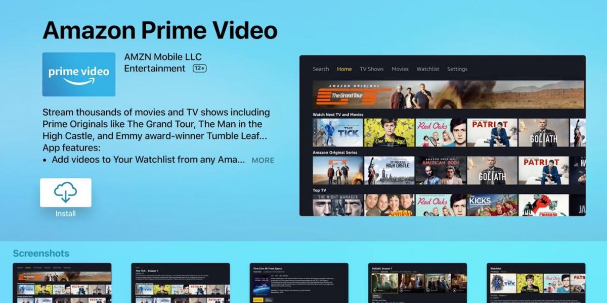 How to get amazon sale prime app on tv