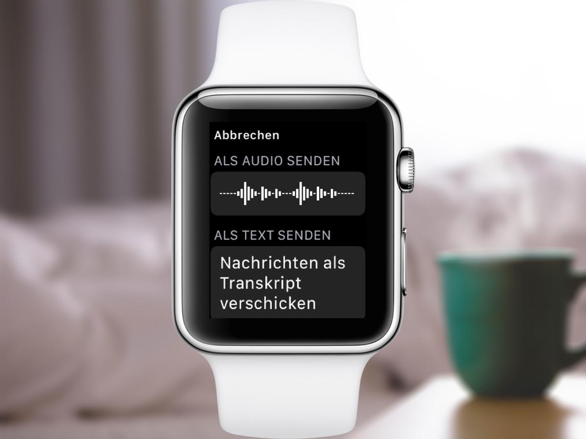 apple watch whatsapp audio