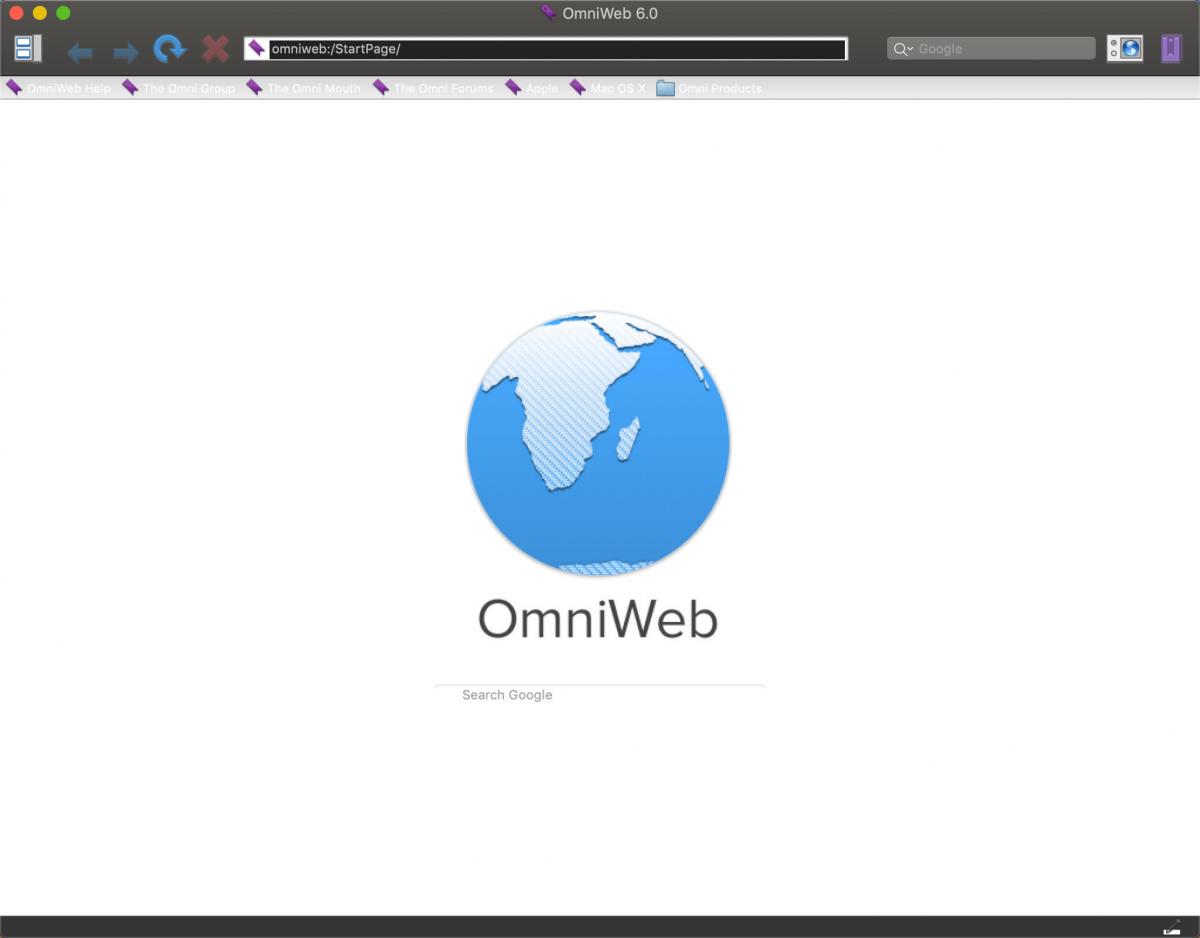 internet omniweb mac