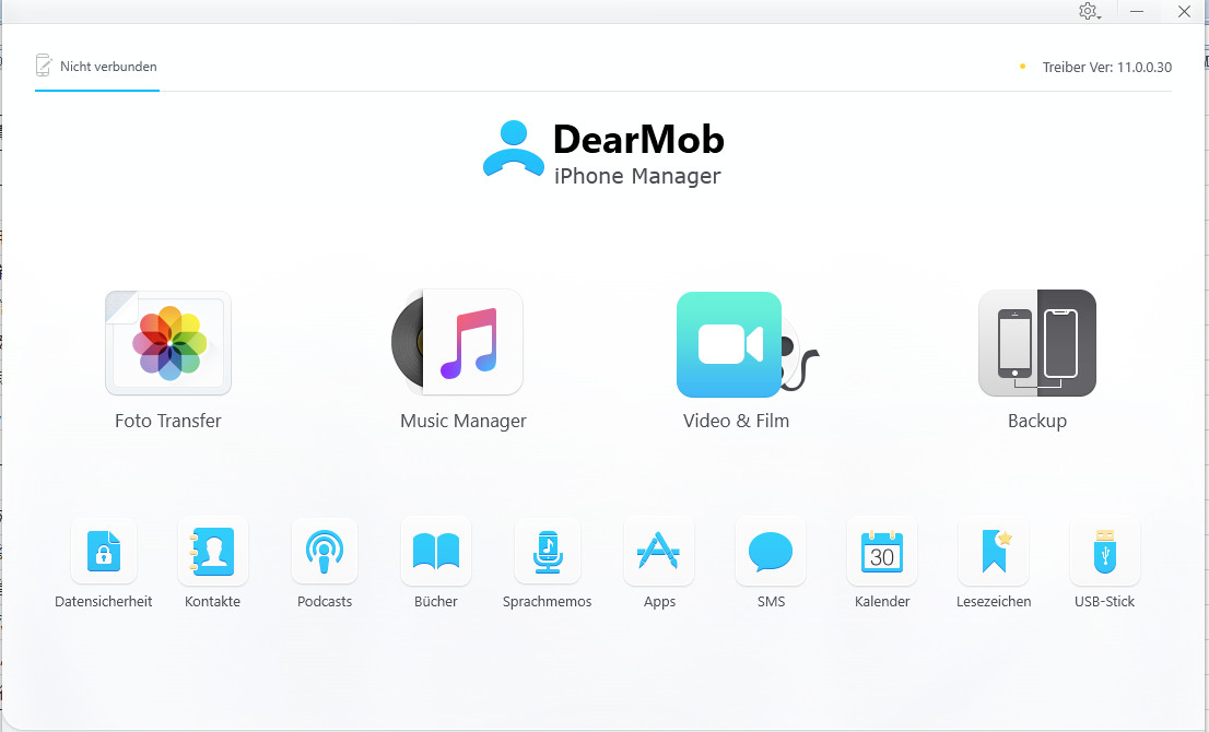 dearmob iphone manager for windows