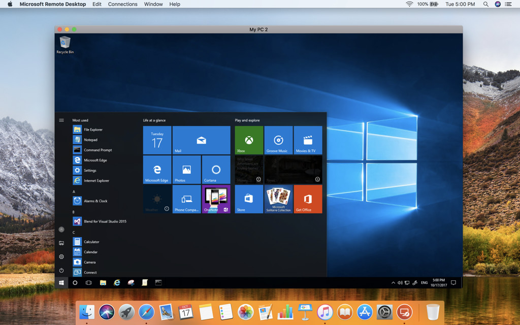 apple remote desktop windows client