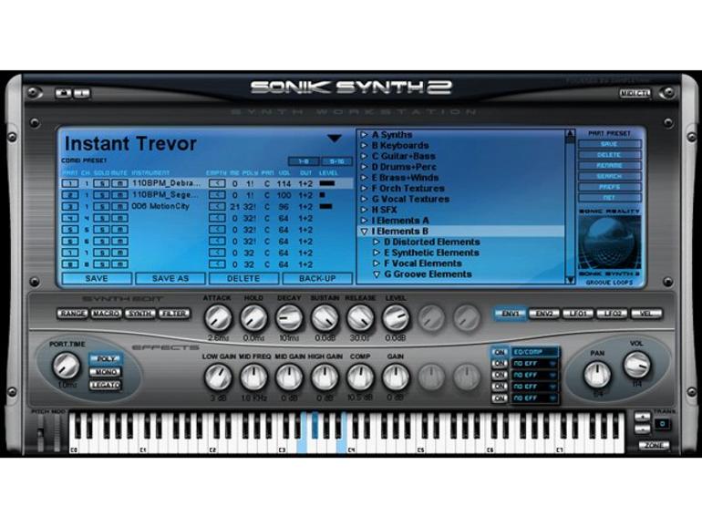 what is sonik synth