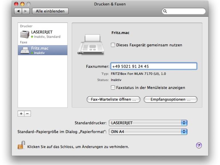 fax software for mac os x