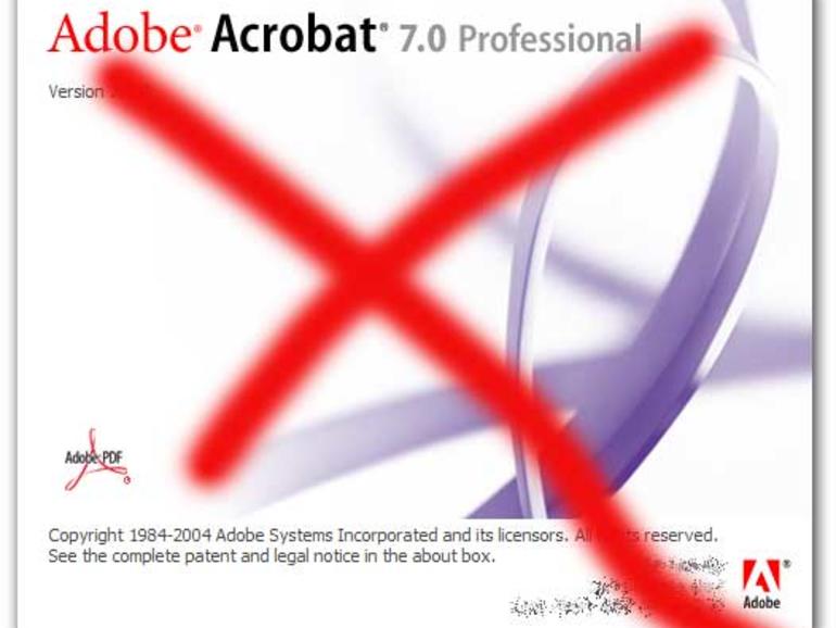 update adobe acrobat 7.0 professional