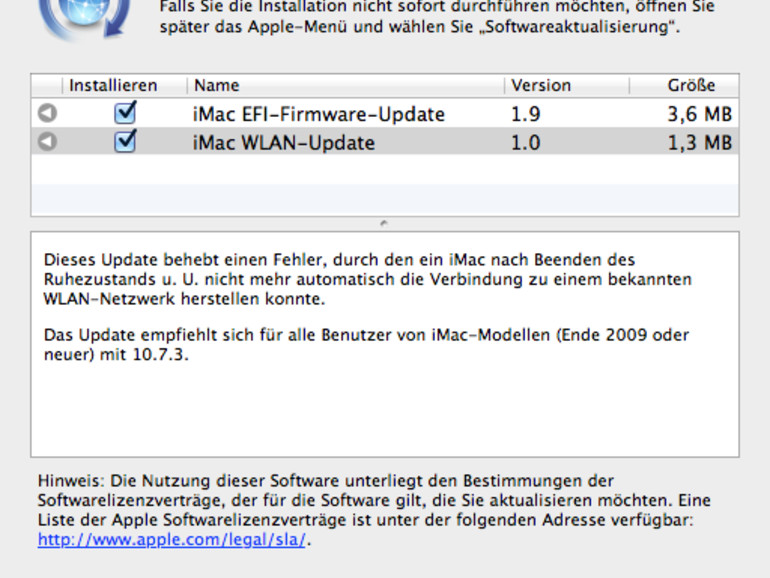 apple efi firmware update