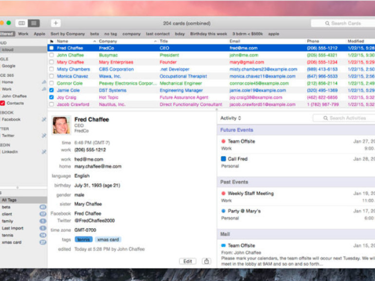 busycontacts for ipad