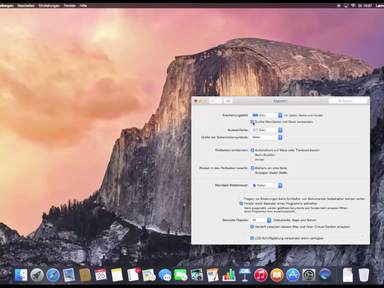 new dock software for mac