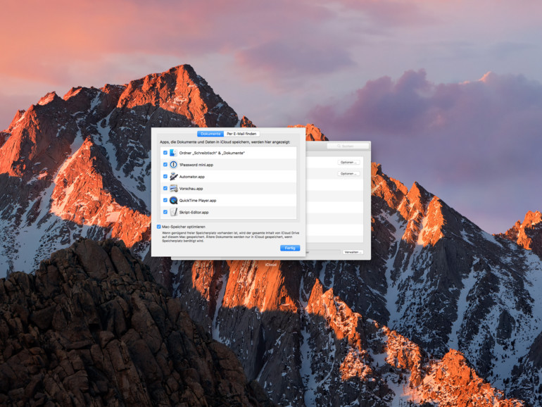 MacOS Sierra: So Synchronisieren Sie Schreibtisch Und „Dokumente ...