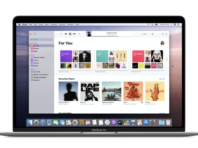 update itunes on mac