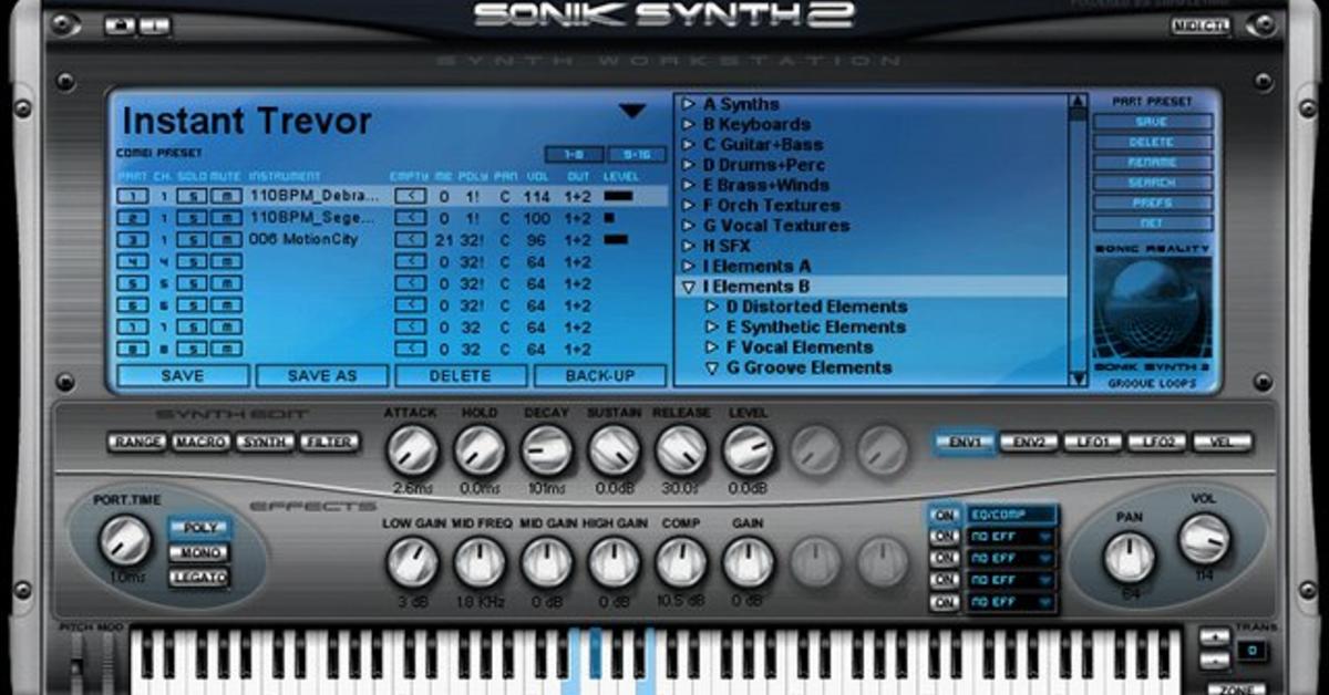 sonik synth sampletank ios