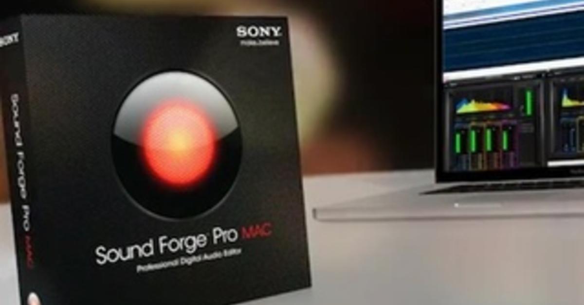 sony sound forge pro 10 is for windows 10
