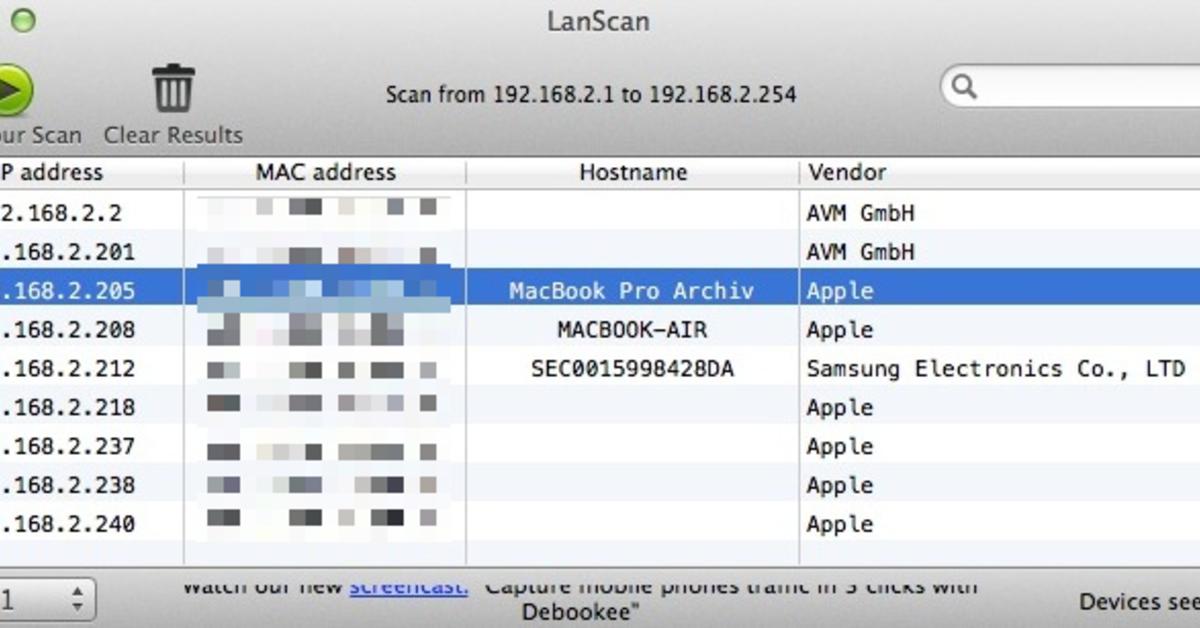 lanscan pro mac