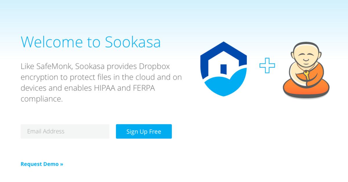 dropbox with sookasa
