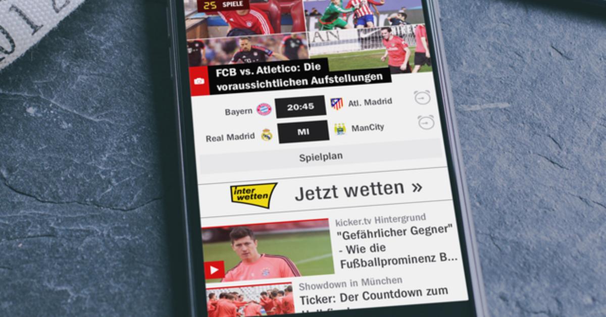 Bundesliga Tabelle & Live-Ticker Als App: Kicker Ist Unsere Empfehlung ...