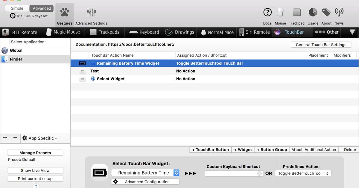 key for screenshot touch bar mac shortcut