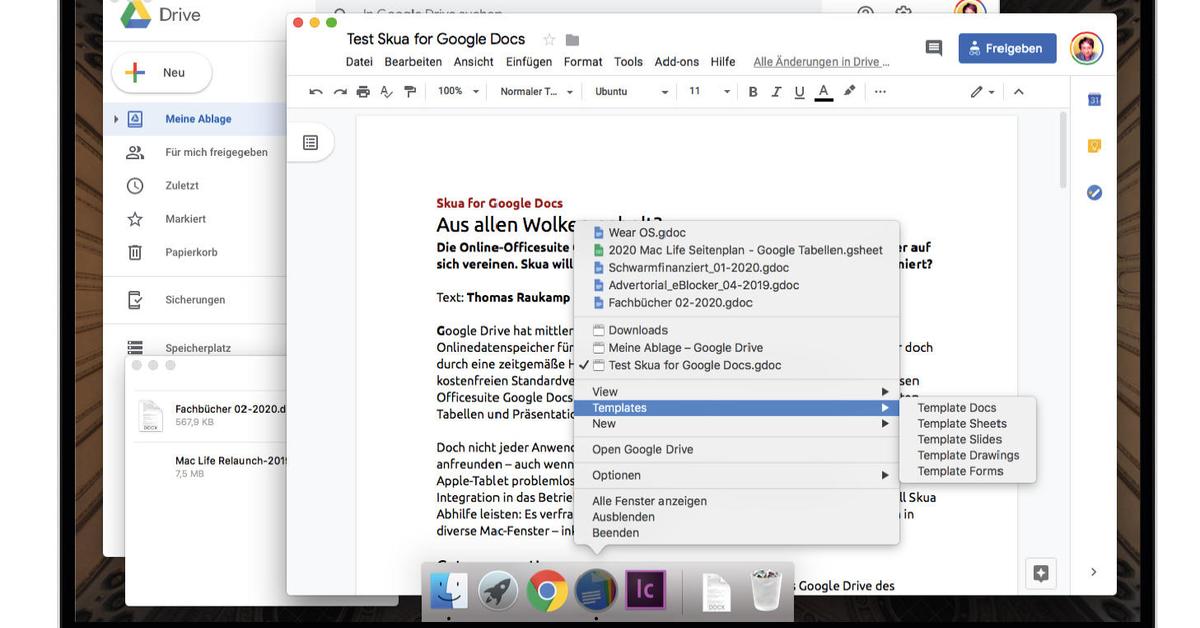 skua for google docs mac