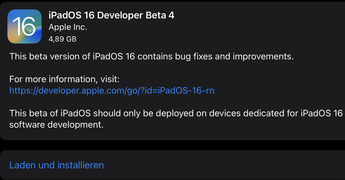 Apple Veröffentlicht IOS 16 Und IPadOS Beta 4 | Mac Life